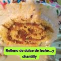 El cooksnap de monica Cano cuando hizo Pionono.