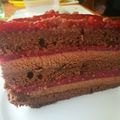 Gyöngyi 💇‍♀️ Cooksnap-ja, amikor elkészítette a(z) Málnazselés csokimousse torta 🎂 receptet.