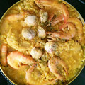 El cooksnap de José Luis HR cuando hizo Arroz caldoso de pescado.