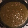 El cooksnap de Karla Beltran cuando hizo Carne de puerco en salsa de tomatillo.