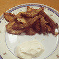 El cooksnap de yayita cuando hizo Setas de cardo empanadas con ali-oli.