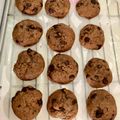 Cooksnap dari Tissa untuk resep Crunchy Chocolate Chip Cookies - Famous Amos Style