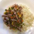 H.Ági Cooksnap-ja, amikor elkészítette a(z) Sertés comb nyári zöldségkeverékkel receptet.