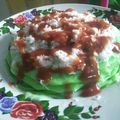 Cooksnap dari Pratiwi Sury untuk resep Klepon Mille Crepes