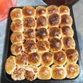 El cooksnap de Verónica Sanabria cuando hizo Pancitos saborizados.