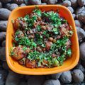 Soni Mehrotra का कुकस्नैप जब उन्होंने आलू मटर की सूखी सब्जी (aloo matar ki sukhi sabzi recipe in Hindi) बनाया था।