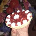 El cooksnap de Mili cuando hizo Tarta de frutillas.