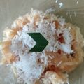 Cooksnap dari Ibu Asha untuk resep Sawut Gula merah With Takir Bunga