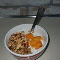 El cooksnap de acoraidasosasanchez cuando hizo Granola casera de canela y jengibre.
