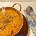 El cooksnap de #byGonza cuando hizo Risotto de Arroz yamaní y zapallo japonés.