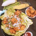 Lovely Agrawal का कुकस्नैप जब उन्होंने दाल पकौड़े (dla pakode recipe in Hindi) बनाया था।