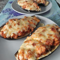 El cooksnap de Marina Cabezas cuando hizo Berenjenas rellenas.