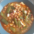 El cooksnap deMerche CG cuando hizo Potaje de despensa.