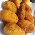 El cooksnap de Iara cuando hizo Salchichas envueltas en puré de papas.