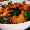 Veena Chopra का कुकस्नैप जब उन्होंने गोभी की सब्जी (gobi ki sabzi recipe in Hindi) बनाया था।