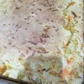 El cooksnap de Gabriela Perelló cuando hizo Pastel de pollo con masa licuada.