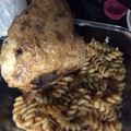 El cooksnap de Waleska Ortega Urrutia cuando hizo Codito a la crema de chipotle.