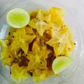 chaitali ghatak का कुकस्नैप जब उन्होंने स्टार फ्रूट / कमरख लौंजी (Star fruit ki launji recipe in Hindi) बनाया था।