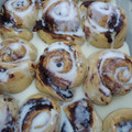 El cooksnap de Orlando Chavez cuando hizo Cinnamon rolls o rollos de canela.
