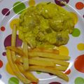 El cooksnap de Vanessa Vilallonga cuando hizo Cachetes de abadejo a la crema de sidra y curry.