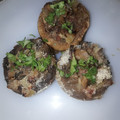 El cooksnap de María López cuando hizo Champiñones rellenos de jamón al horno.