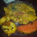 El cooksnap de Patry cuando hizo Pescado en salsa con papas asadas.