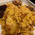 El cooksnap de Antonio Serrano cuando hizo Arroz al horno.