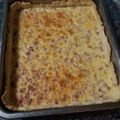El cooksnap de Andy cuando hizo Quiche Lorraine.