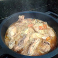 El cooksnap de Jesus L cuando hizo Repollo con Pollo.