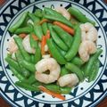 庭秀 的 甜豆炒蝦仁 cooksnap