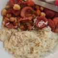 El cooksnap de Anna Stéfani cuando hizo Garbanzo con chorizo y arroz.