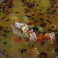 El cooksnap de Michelle Cse cuando hizo Sopa de camarón.