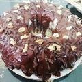 کوک اسنپ سارا بعد از امتحان کردن کیک ماربل (کیک دو رنگ).