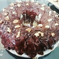 کوک اسنپ سارا بعد از امتحان کردن کیک ماربل (کیک دو رنگ).