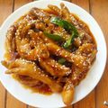 Cooksnap dari Ria Mamanya Tata untuk resep Maeun Dakbal / Ceker Pedas ala Korea