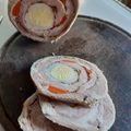 El cooksnap de Silvina Ramos cuando hizo Matambre arrollado.