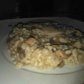 El cooksnap de Ragnar Nieto cuando hizo Risotto con champiñones y cebolla pochada.