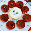 Ramaben Joshi's cooksnap of when they made Paneer sprouts Tikki.