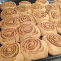 El cooksnap de Yamila cuando hizo Cinnamon Roll (rollos de canela).