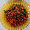 Cooksnap dari deby chintya untuk resep Tumis kulit melinjo pedas campur tempe kacang panjang