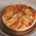 El cooksnap de Agustina Oliveri cuando hizo Torta invertida de manzana.