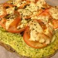 El cooksnap de Irene-Guirao cuando hizo Pizza de calabacín sin harina.