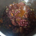 El cooksnap de Alexandra cuando hizo Caparrones al estilo de mi casa.