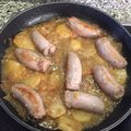 El cooksnap de Eva Nicolás Soler cuando hizo Butifarra con cebolla al vino.