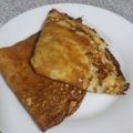 El cooksnap de Fabiola Pérez cuando hizo Crepe celestinos.