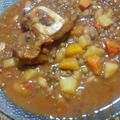 El cooksnap de Claudia G Douton cuando hizo Guiso de verduras y osobuco (puchero).