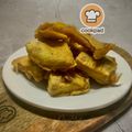 Cooksnap Dapur Yusfarisyia semasa beliau membuat Kueh Bakul Salut Tepung.