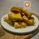 Cooksnap Dapur Yusfarisyia semasa beliau membuat Kueh Bakul Salut Tepung.