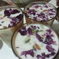 DrKhushboo Bansal's cooksnap of when they made Rose Almond Lassi.