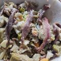 El cooksnap de Mar GM cuando hizo Ensalada de alcachofas.